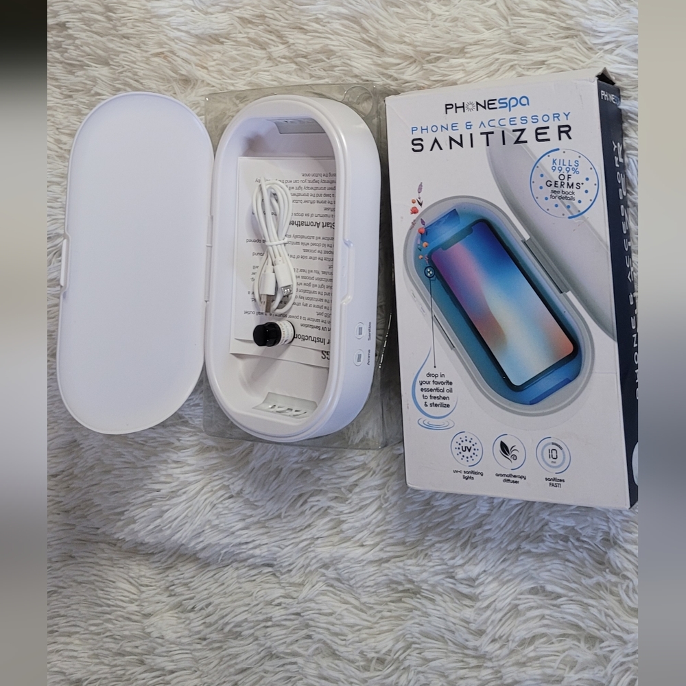 Phone Spa Phone & Accessory sanitizer UV light